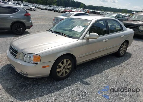 2004 Kia Optima Ex V6/Lx V6 из США, поврежденный, VIN KNAGD128445265151